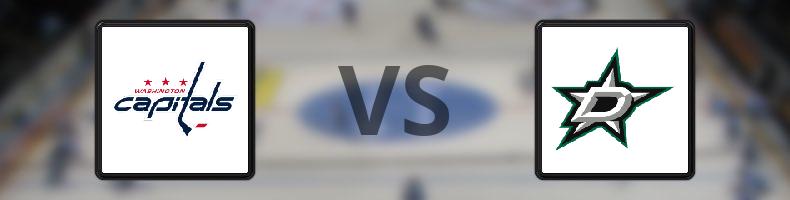Washington Capitals - Dallas Stars odds, speltips, resultat i NHL