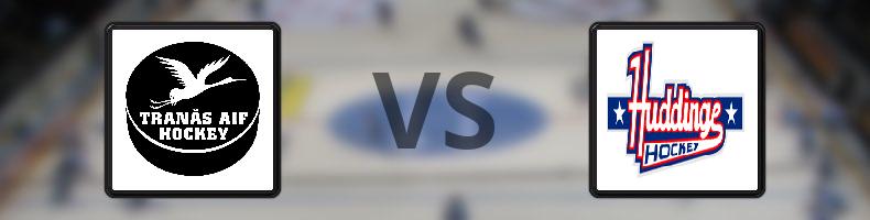 Tranås AIF IF - Huddinge odds, speltips, resultat i HockeyEttan