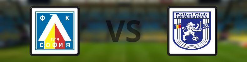 Levski Sofia - Universitatea Craiova odds, speltips, resultat i Champions League