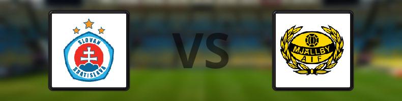 Slovan Bratislava - Mjällby AIF odds, speltips, resultat i Champions League