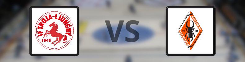 Troja/Ljungby - Karlskrona HK odds, speltips, resultat i HockeyEttan