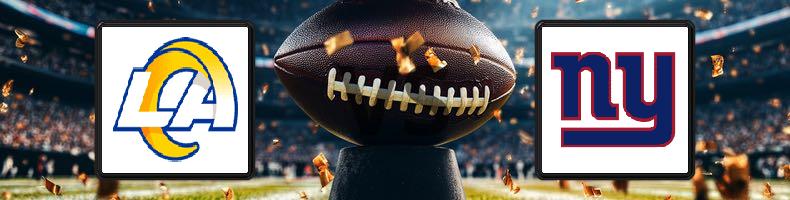 Los Angeles Rams - New York Giants odds, speltips, resultat i NFL