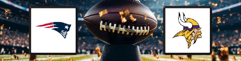 New England Patriots - Minnesota Vikings odds, speltips, resultat i NFL