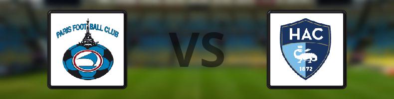 Paris FC - Le Havre odds, speltips, resultat i Ligue 1
