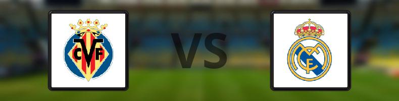 Villarreal - Real Madrid odds, speltips, resultat i La Liga