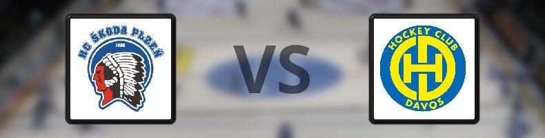 Skoda Plzen - HC Davos odds, speltips, resultat i CHL