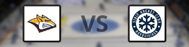 Magnitogorsk - Sibir Novosibirsk odds, speltips, resultat i KHL