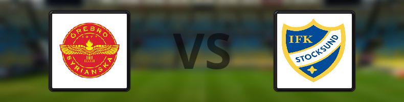Örebro Syrianska BK - IFK Stocksund odds, speltips, resultat i Division 1