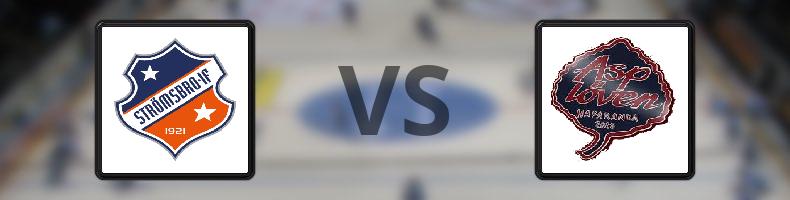 Strömsbro IF - Asplöven HC odds, speltips, resultat i HockeyEttan