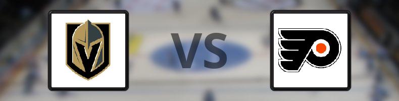 Vegas Golden Knights - Philadelphia Flyers odds, speltips, resultat i NHL