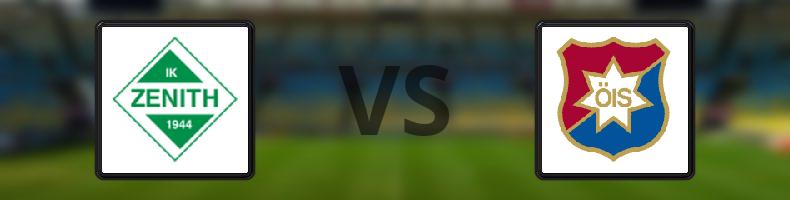 Zenith - Örgryte odds, speltips, resultat i Svenska Cupen