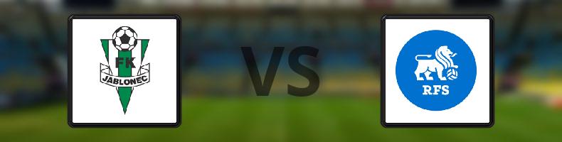 Jablonec - Rigas FS odds, speltips, resultat i Conference League