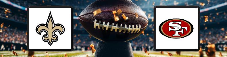 New Orleans Saints - San Francisco 49ers odds, speltips, resultat i NFL