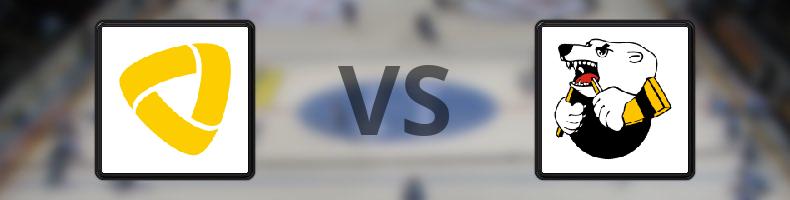 Severstal Cherepovec - Traktor Chelyabinsk odds, speltips, resultat i KHL