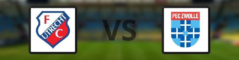 Utrecht - Zwolle odds, speltips, resultat i Eredivisie