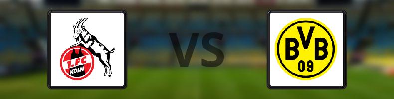 FC Köln - Borussia Dortmund odds, speltips, resultat i Bundesliga