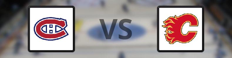 Montreal Canadiens - Calgary Flames odds, speltips, resultat i NHL