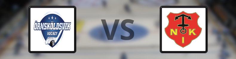 Örnsköldsviks SK - Norrtälje IK odds, speltips, resultat i HockeyEttan