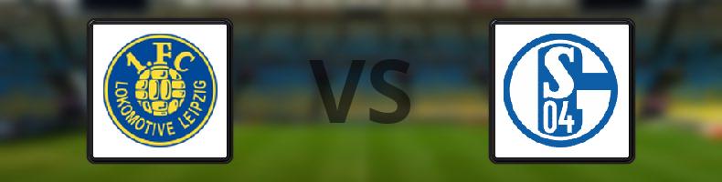 1. FC Lokomotive Leipzig - Schalke 04 odds, speltips, resultat i Tyska cupen