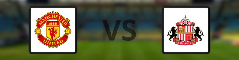 Manchester United - Sunderland odds, speltips, resultat i Premier League