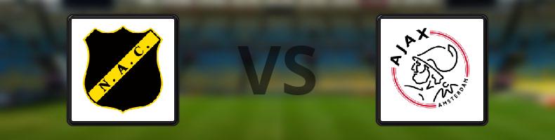 NAC Breda - Ajax odds, speltips, resultat i Eredivisie
