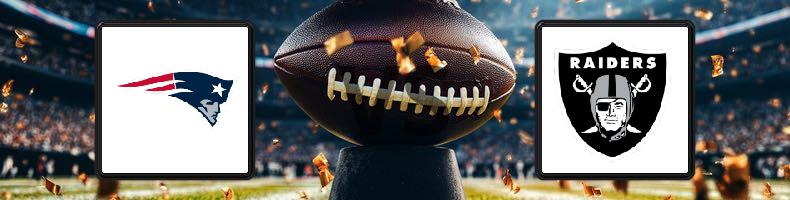 New England Patriots - Oakland Raiders odds, speltips, resultat i NFL