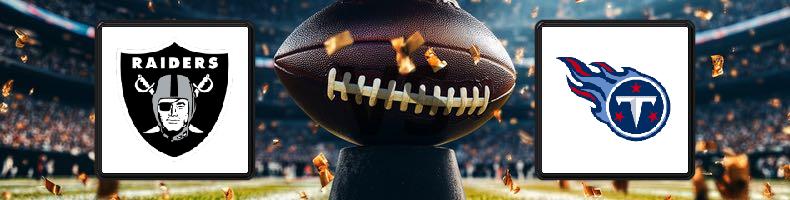 Oakland Raiders - Tennessee Titans odds, speltips, resultat i NFL