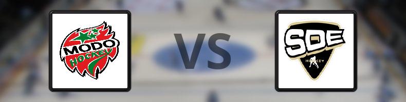 MODO Hockey - SDE HF odds, speltips, resultat i SDHL