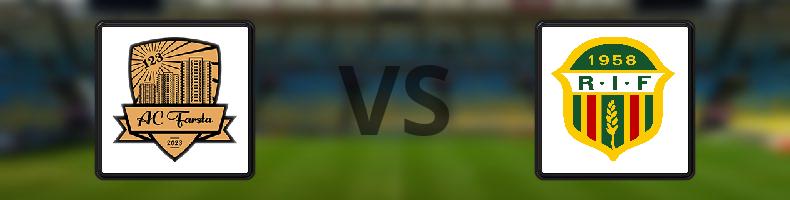 FOC Farsta - Rågsveds IF odds, speltips, resultat i Division 2