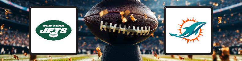 New York Jets - Miami Dolphins odds, speltips, resultat i NFL