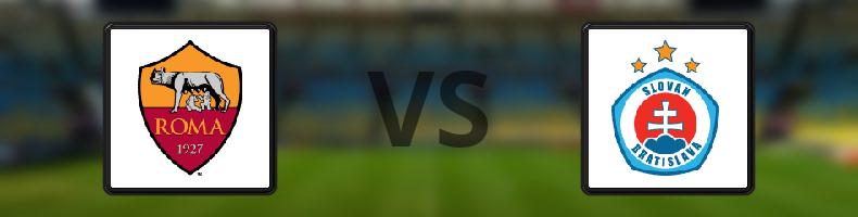 Roma - Slovan Bratislava odds, speltips, resultat i Champions League