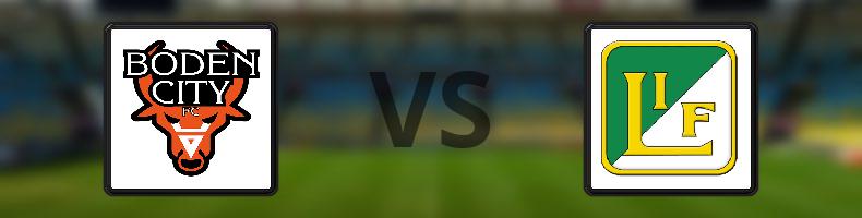 Boden City FC - Lucksta IF odds, speltips, resultat i Division 2