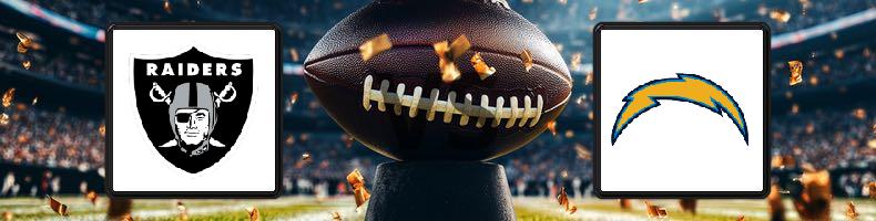 Oakland Raiders - Los Angeles Chargers odds, speltips, resultat i NFL