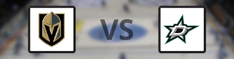 Vegas Golden Knights - Dallas Stars odds, speltips, resultat i NHL