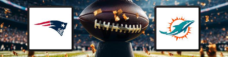 New England Patriots - Miami Dolphins odds, speltips, resultat i NFL