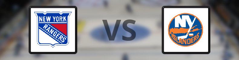 New York Rangers - New York Islanders odds, speltips, resultat i NHL