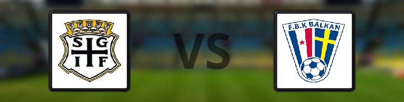 Sölvesborgs GoIF - FBK Balkan odds, speltips, resultat i Division 2