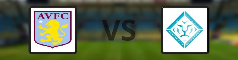 Aston Villa - London City Lionesses odds, speltips, resultat i FA Women