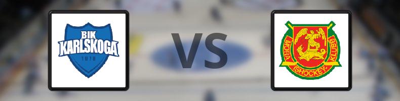 BIK Karlskoga - Mora odds, speltips, resultat i HockeyAllsvenskan