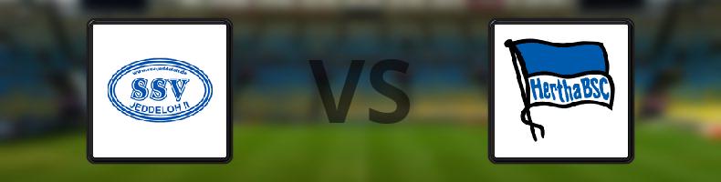 SSV Jeddeloh - Hertha Berlin odds, speltips, resultat i Tyska cupen