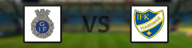 Gefle IF - IFK Haninge odds, speltips, resultat i Division 1