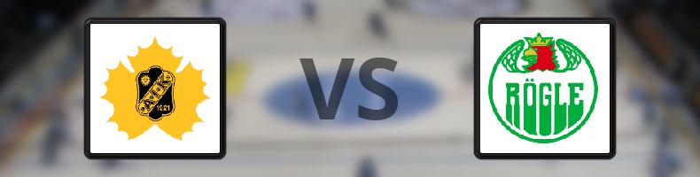 Skellefteå - Rögle odds, speltips, resultat i CHL