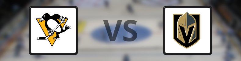 Pittsburgh Penguins - Vegas Golden Knights odds, speltips, resultat i NHL
