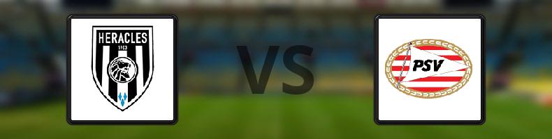 Heracles Almelo - PSV Eindhoven odds, speltips, resultat i Eredivisie