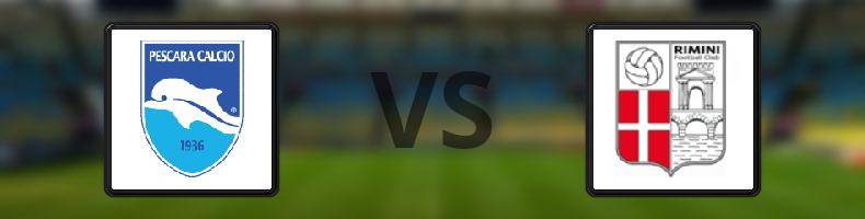Pescara - Rimini odds, speltips, resultat i Coppa Italia