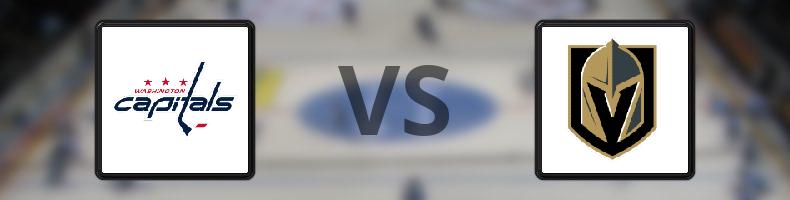 Washington Capitals - Vegas Golden Knights odds, speltips, resultat i NHL
