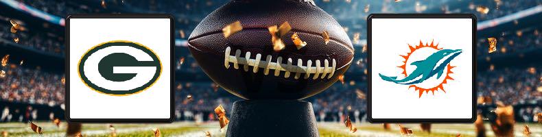 Green Bay Packers - Miami Dolphins odds, speltips, resultat i NFL