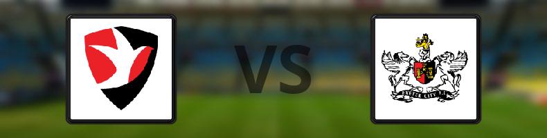 Cheltenham - Exeter odds, speltips, resultat i Engelska Ligacupen