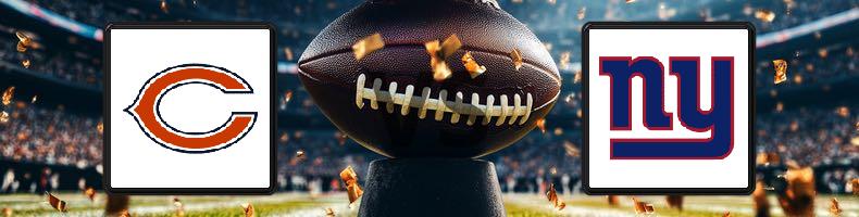 Chicago Bears - New York Giants odds, speltips, resultat i NFL