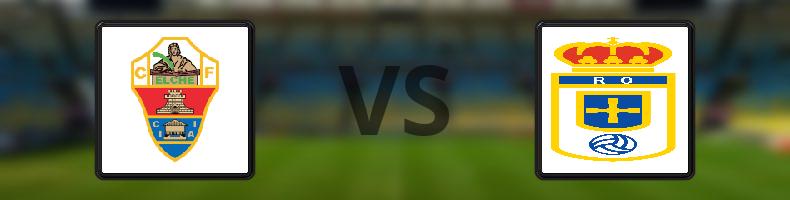 Elche - Real Oviedo odds, speltips, resultat i La Liga